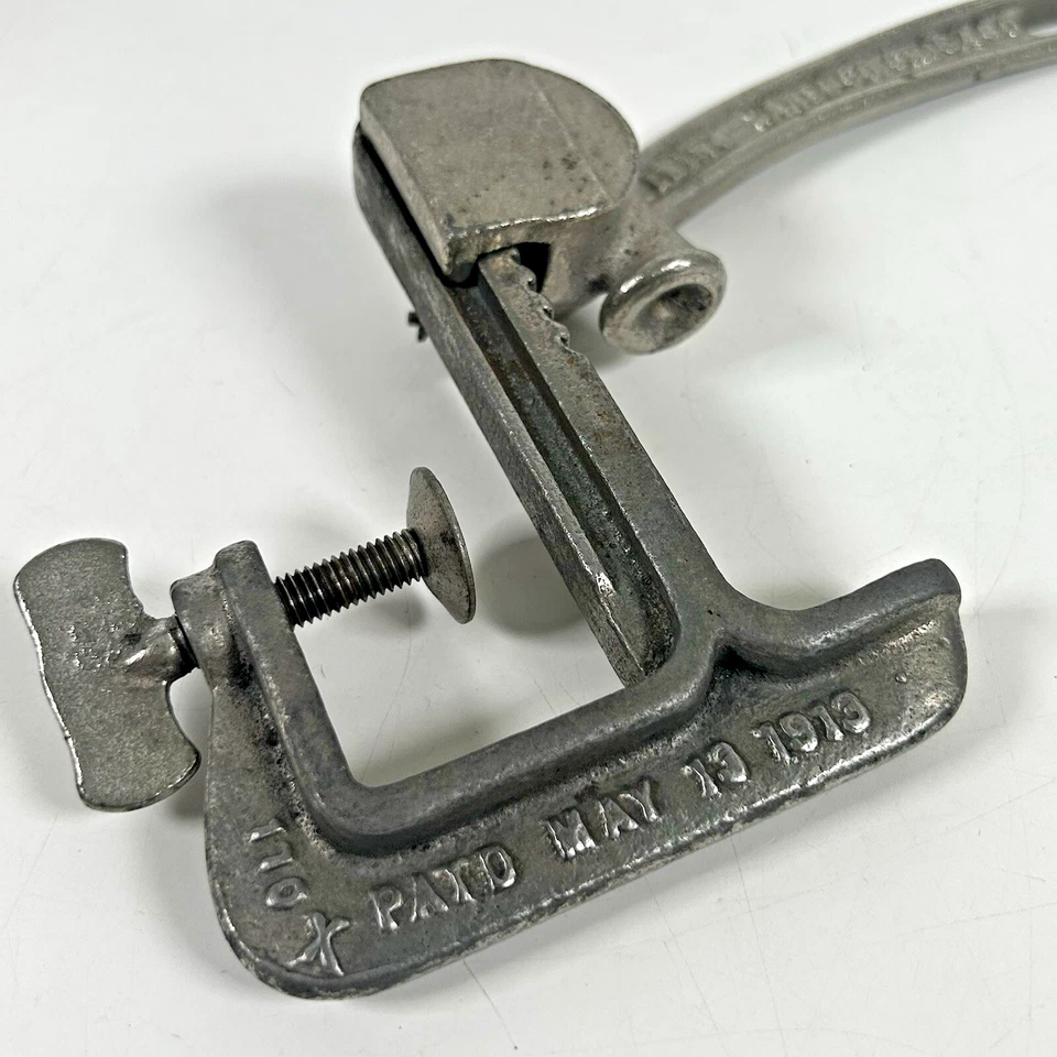 Vintage Squirrel Nutcracker Kelling Karel Co. Chicago USA Pat May 1913 Cast Iron - Image 3 of 4