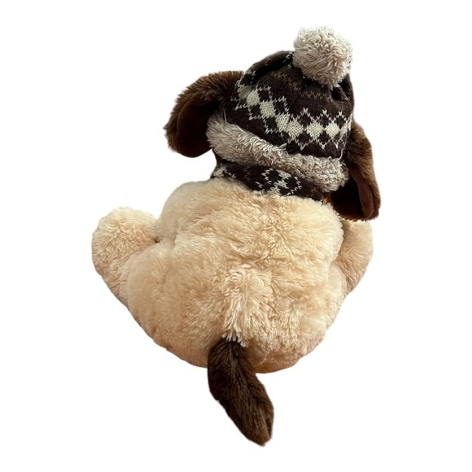 Hugfun International Dog winter plush stuffed animal puppy 14”