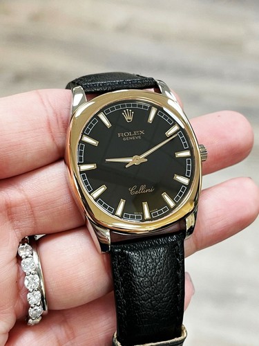 Rolex 4243 Cellini Danaos 18K Rose and 