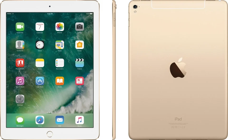 Apple iPad Pro Wi-Fi + Celular de 9.7" 32 GB - Gold ( MLPY2LL/A ) - Image 2 of 4