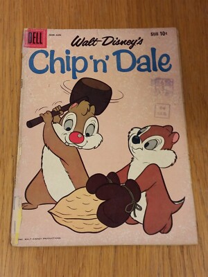  CHIP 'N' DALE #22 WALT DISNEY'S DELL COMICS JUNE-AUGUST 1960
