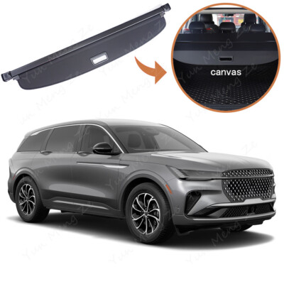 For Lincoln Nautilus 2023 2024 Rear Trunk Shade Retractable Shield Cargo Cover - View #6