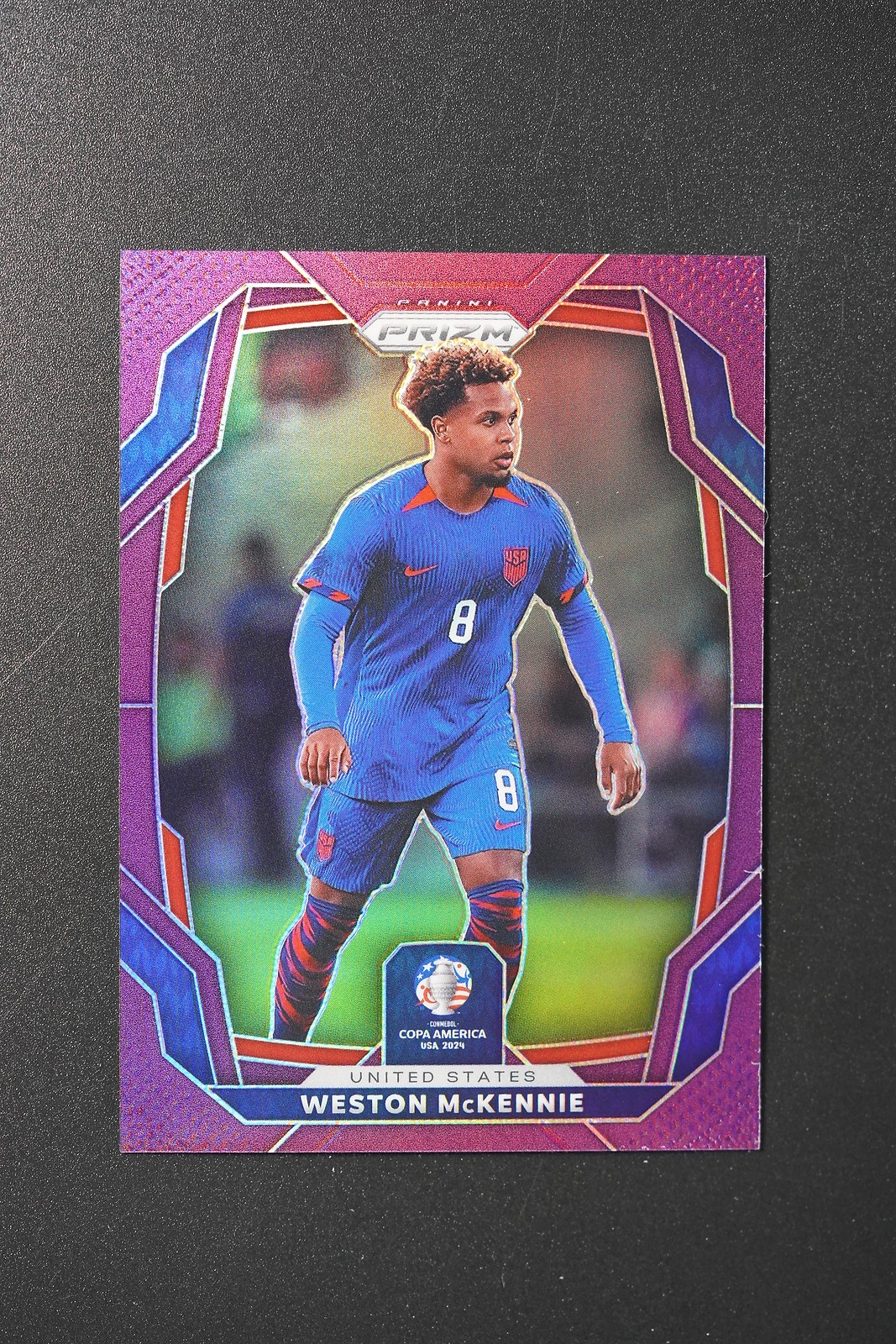 Weston Mckennie 2024 Panini Prizm Copa America Purple United States /49 #152 -YZ