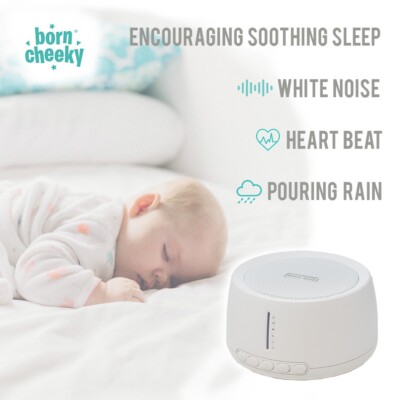 White Noise Maschine Schlafgeräusche Schnuller Baby Kinderzimmer Kinderwagen Einschlafhilfe leicht