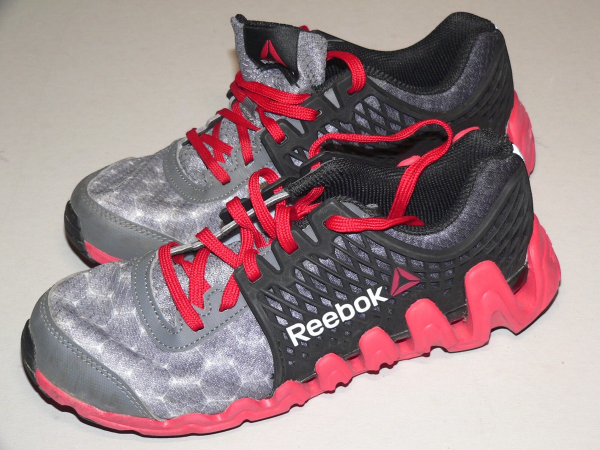 Zig Pulse Red Reebok Zigtech Reebok Zigtech Kids Size Youth Black