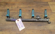 10-13 KIA FORTE FUEL RAIL RAMP W 4 INJECTORS 2.0L AT CALIFORNIA EMISSIONS