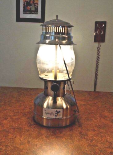 "LIGHTNING BUG" AMISH MADE / ALL SS + BRASS- 1,000 CP Pressure Lantern NEW/RARE! - Picture 1 of 7