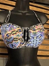 Red Carter Bikini Top Size Medium/ US 8