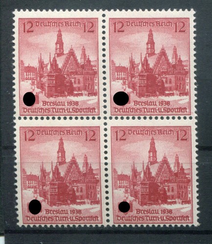 DR-3.Reich 667 Quattro Blocchi ** MNH MINT NEVER HINGED (79230