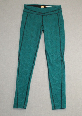 Lucy POWERMAX Hatha Collection Womens Size SMALL Activewear Leggings Green Black