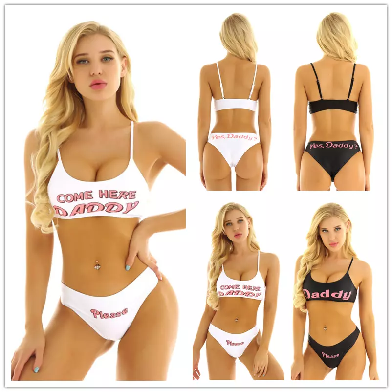 Yes Daddy Swimwear Teen Girl Adult Lingerie Set Anime Cosplay