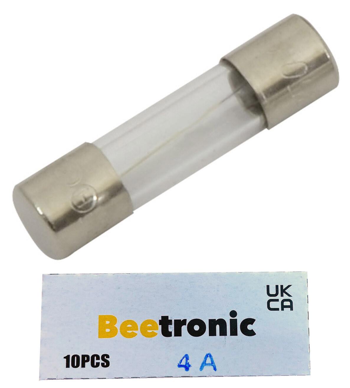 Beetronic 10 x F4A 4A 4 Amp Quick Blow Fast Acting Glass Fuse 20x5mm 250v