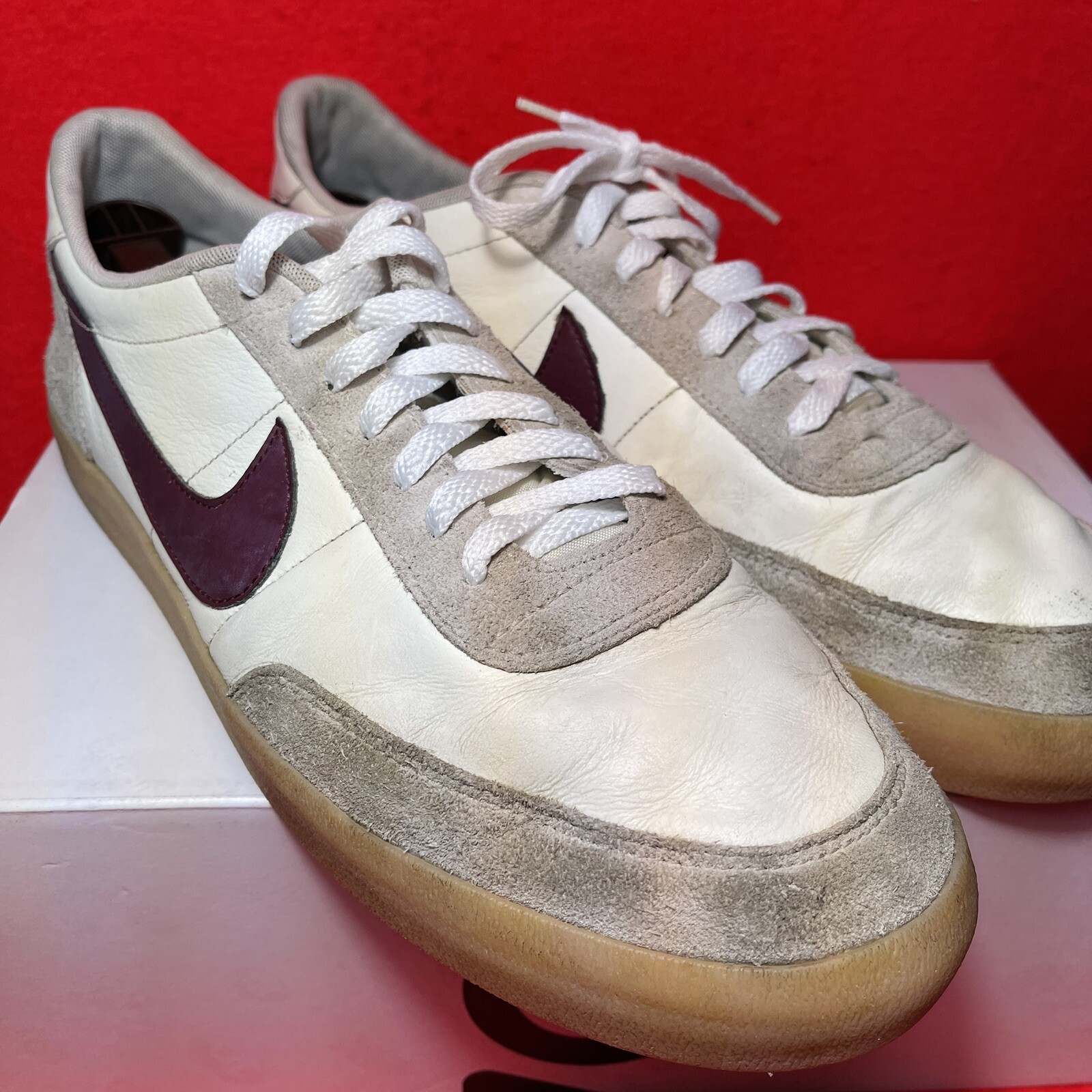 nike killshot 2 maroon
