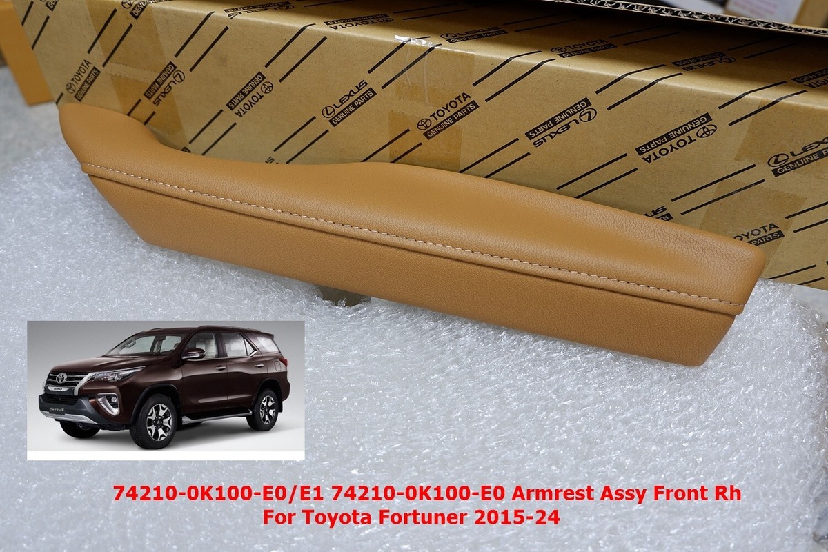 74210-0K100-E0/E1 Armrest Assy Front RH For Fortuner 2015-24 | eBay