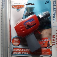 Disney Pixar CARS Water Blaster Squirt Gun for Kids (3+):  NEW