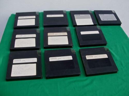 ( LOT OF 10 ) SCOTCH 3M  LOW NOISE / DYNARANGE 7" REEL TO REEL IPS TAPES USED - Picture 1 of 8
