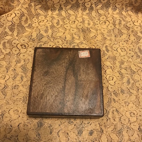 Scatola portagioielli intarsiati in ottone medio orientale vintage - Foto 7 di 7