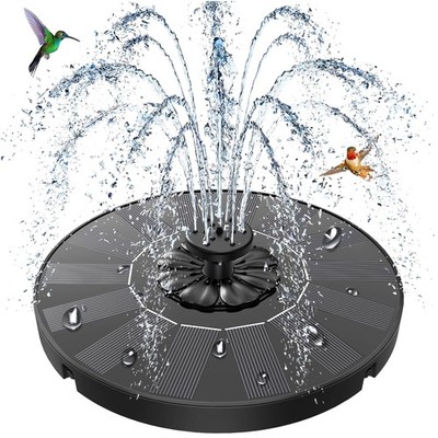 SZMP Solar Springbrunnen für Außen, 2026 Upgrade Solar Teichpumpe, Solarbrunnen