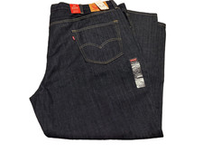 Levi's 559 Straight Leg Jeans 52 X 32 Relaxed Fit Dark Blue, New w Tags