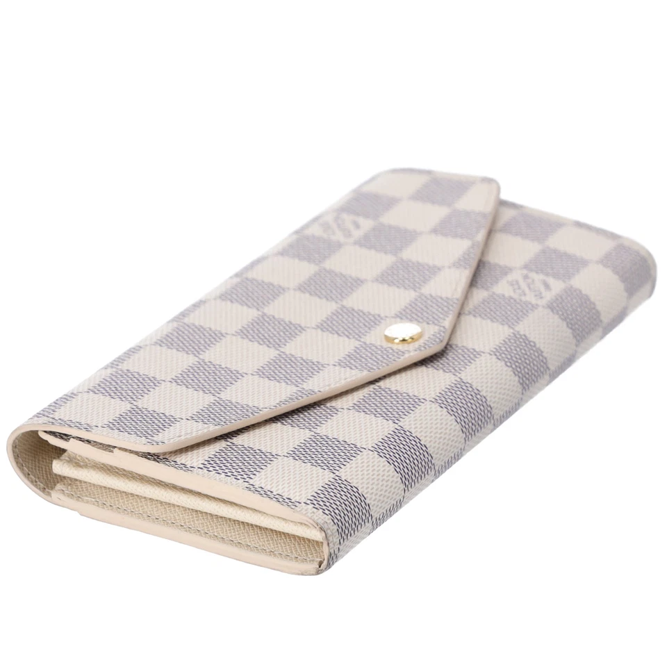 Louis Vuitton Sarah Long Wallet N63208 Azur Damier Canvas - Image 4 of 4