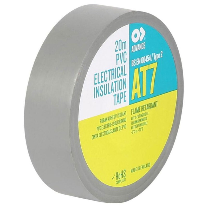 Klebeband Advance AT 7 grau, 19 mm breit, 33 m lang  NEU