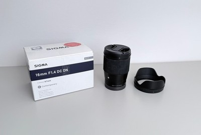 Sigma 16mm F/1.4 DC DN für Sony E-Mount Objektiv