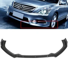 2019-20 For Nissan For Altima Front Bumper Lip Spoiler Splitter Set Carbon Fiber