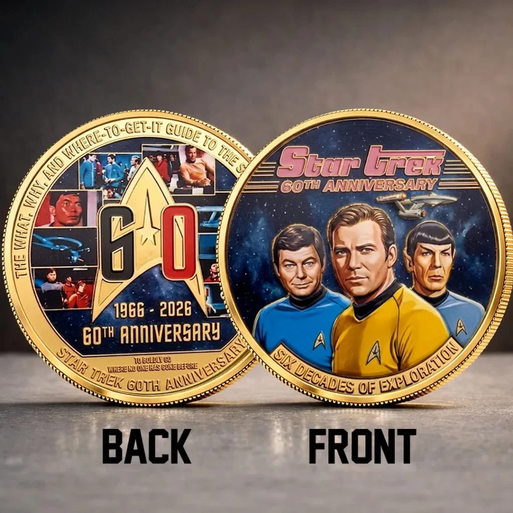 Trek 60th Anniversary Commemorative Coin