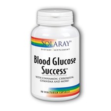 Blood Glucose Success 90 Veg Caps by Solaray