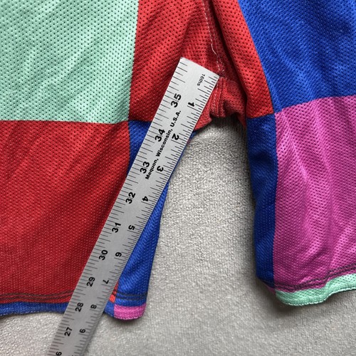 Nike Dri-FIT Shorts Boys XL 8” Multicolor Patchwork Rainbow Checkered Athletic - Picture 5 of 10