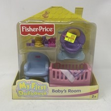 Fisher Price 2005 My First Dollhouse Baby's Room BRAND NEW IN PACKAGE