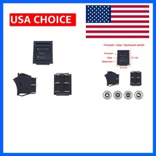Durable Push Button Switch Set for Children's Electric Ride-On Cars - 2 Count