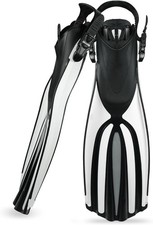 NEW Diving Spring Fin Straps Fins Long Snorkeling Monofin Dive Flippers SIZE XL