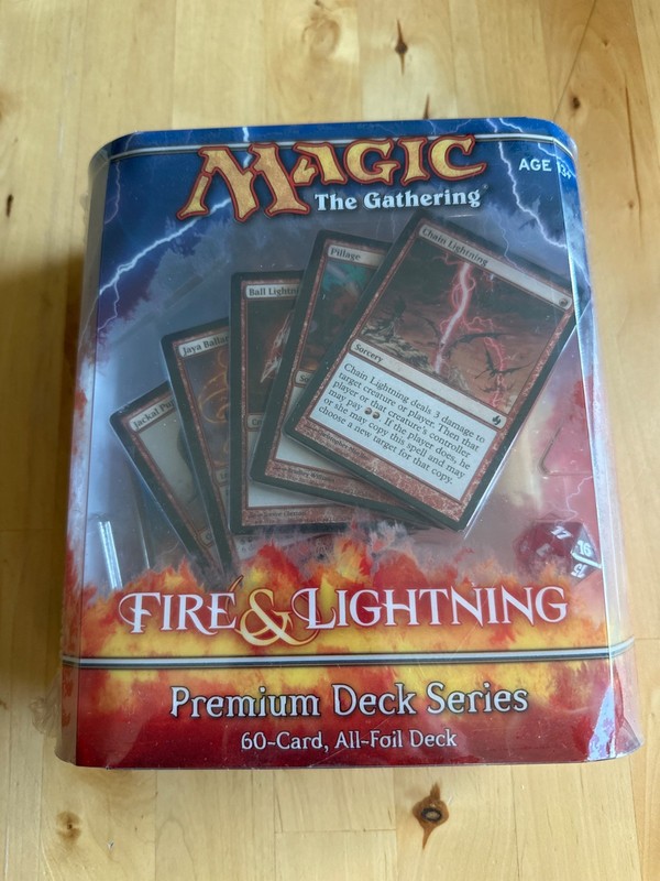 Magic The Gathering Premium Deck Series: Fire & Lightning NEW MTG TCG CCG SEALED