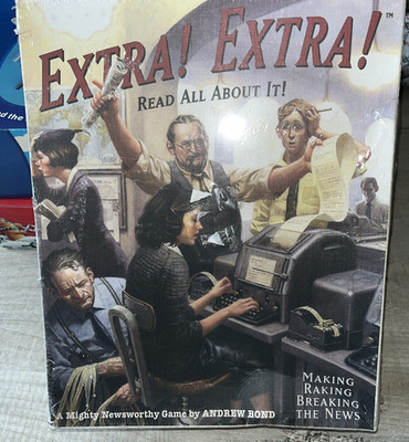 Spiel Extra! Extra! Lesen Sie alles darüber! Brettspiel Mayfair Spiele Made In USA