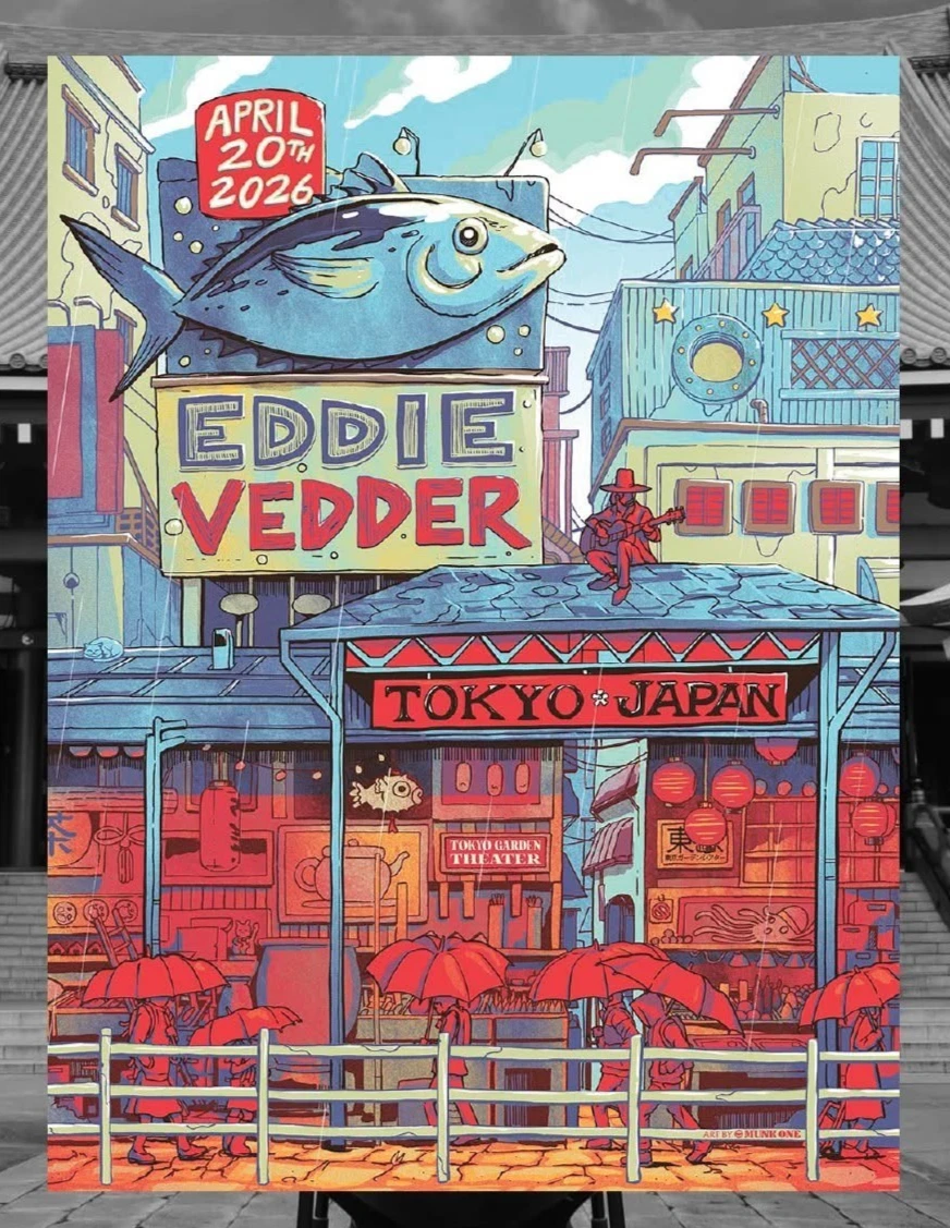 Eddie Vedder Poster for sale | eBay