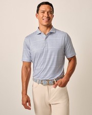 Featherweight Performance Polo - Warwick Stripe johnnie-O Mens Size XL 7848528 