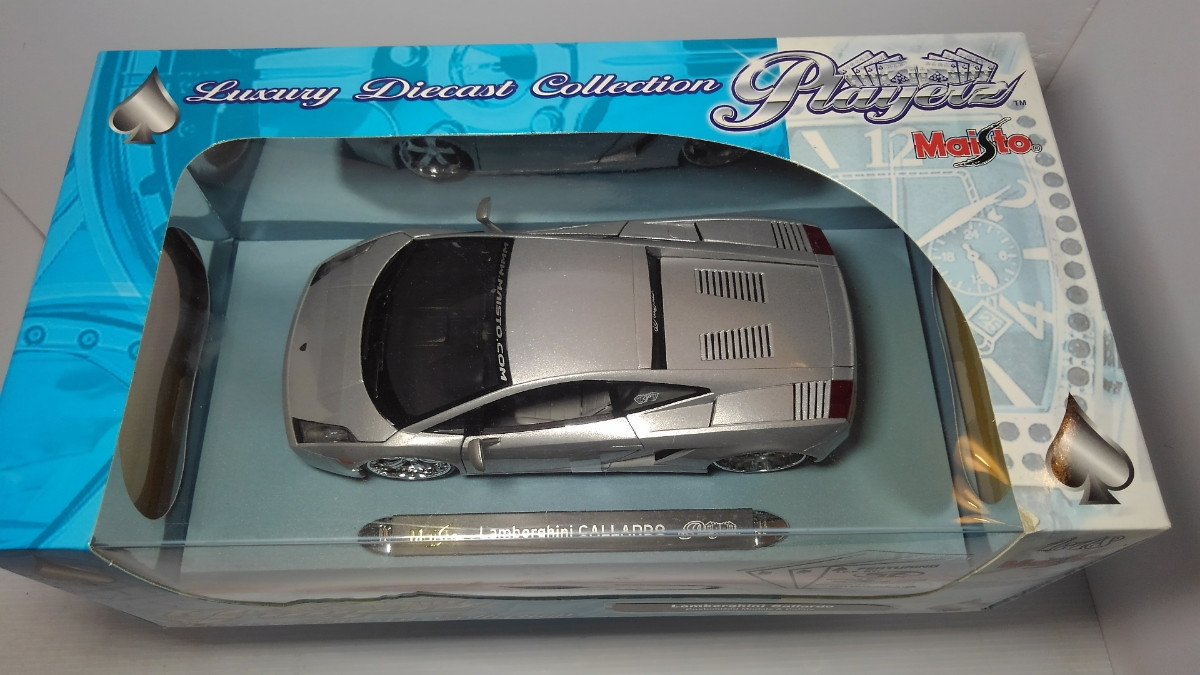 【最新入荷】 Playerz Maisto Luxury 1 Silver Gallardo Lamborghini Diccast マイスト