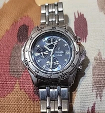 Festina Mens Timeless Chronograph Calendar Stainless Wristwatch