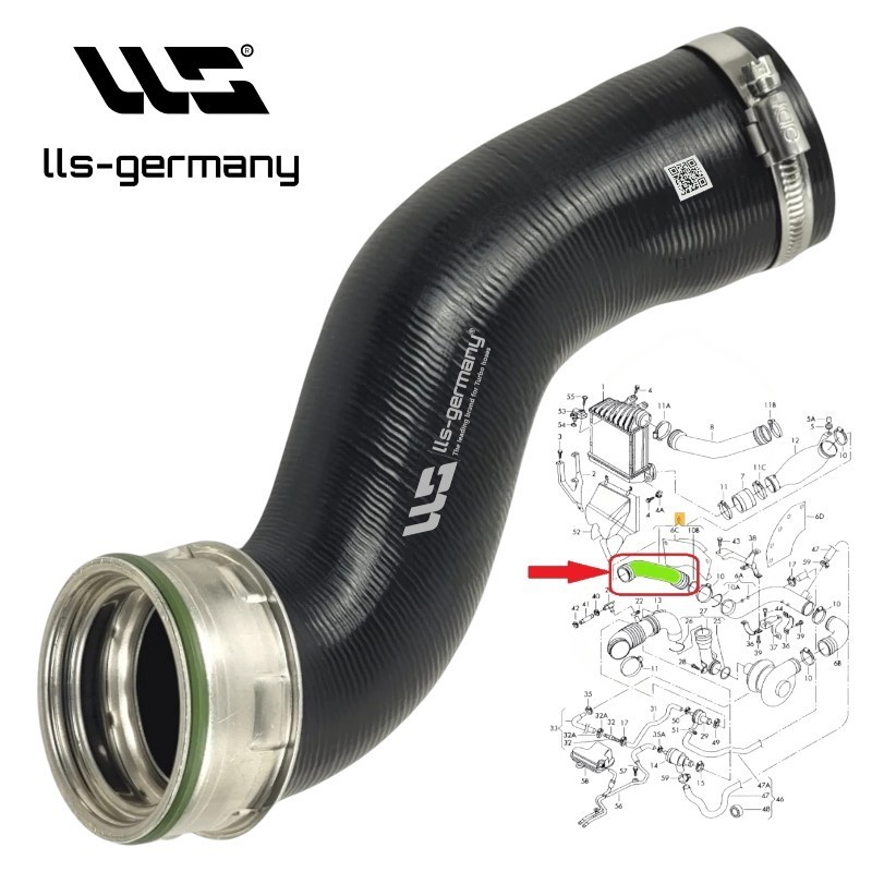 Turbo Hose Intercooler Hose for VW Golf IV / VARIANT 1.8 T / GTI 06A145790C