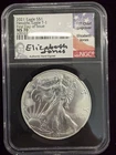 2021 ASE Heraldic Eagle T-1 NGC MS 70 Elizabeth Jones Signed FDI *SEE CONDITION*