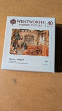 Wentworth Wooden Jigsaw Puzzle 40 pieces Country Cottage 111 VGC
