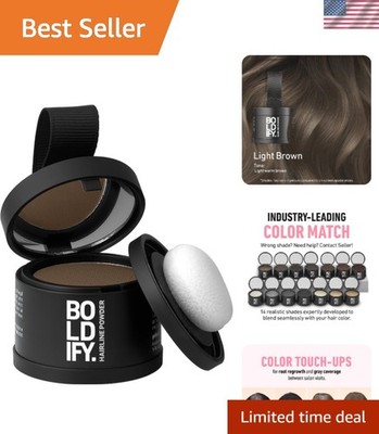 Gentle Cruelty-Free Hair Powder - Instant Gray Coverage for All Hair Types