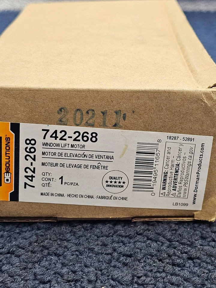 Dorman 742-268: motor de ventana eléctrica para Ford Mustang 1996-2004 Foto 2 de 4