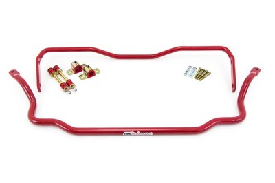 UMI Performance Solid Front and Rear Sway Bar Kit Fits 64-72 GM A-Body