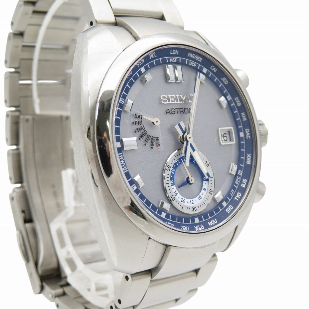 Seiko Astron SBXY001 8B63 Radio Solar Titanium 1.57in Case 7.48in Wrist image 3