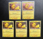 Pikachu 051 /162  Stamped 2026 Pokemon Day 30 Promo TCG - NM (x5) SWIRLS 💫💫💫