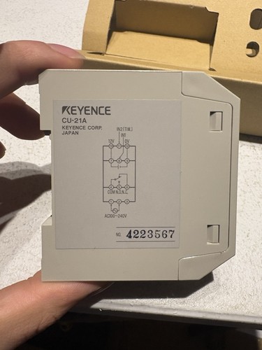 1PC Keyence CU-21A Photoelectric Control Unit CU21A New  - Photo 7 sur 10