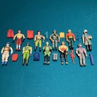 Lot of 10 Lanard Corps Vintage Action Figures GI Joe Army Men Accessories