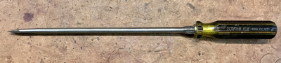Stanley 100 Plus   Flathead Screwdriver   66-162   12'' shaft   3/8  Bit   USA